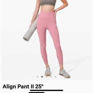 New lululemon Align size 6
